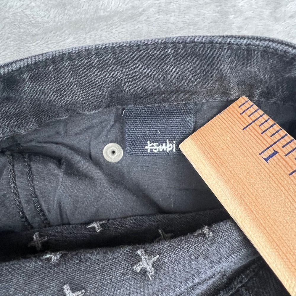 Ksubi Faded Black Slim Tapered Jeans Mens 33x29 - Picture 5 of 13